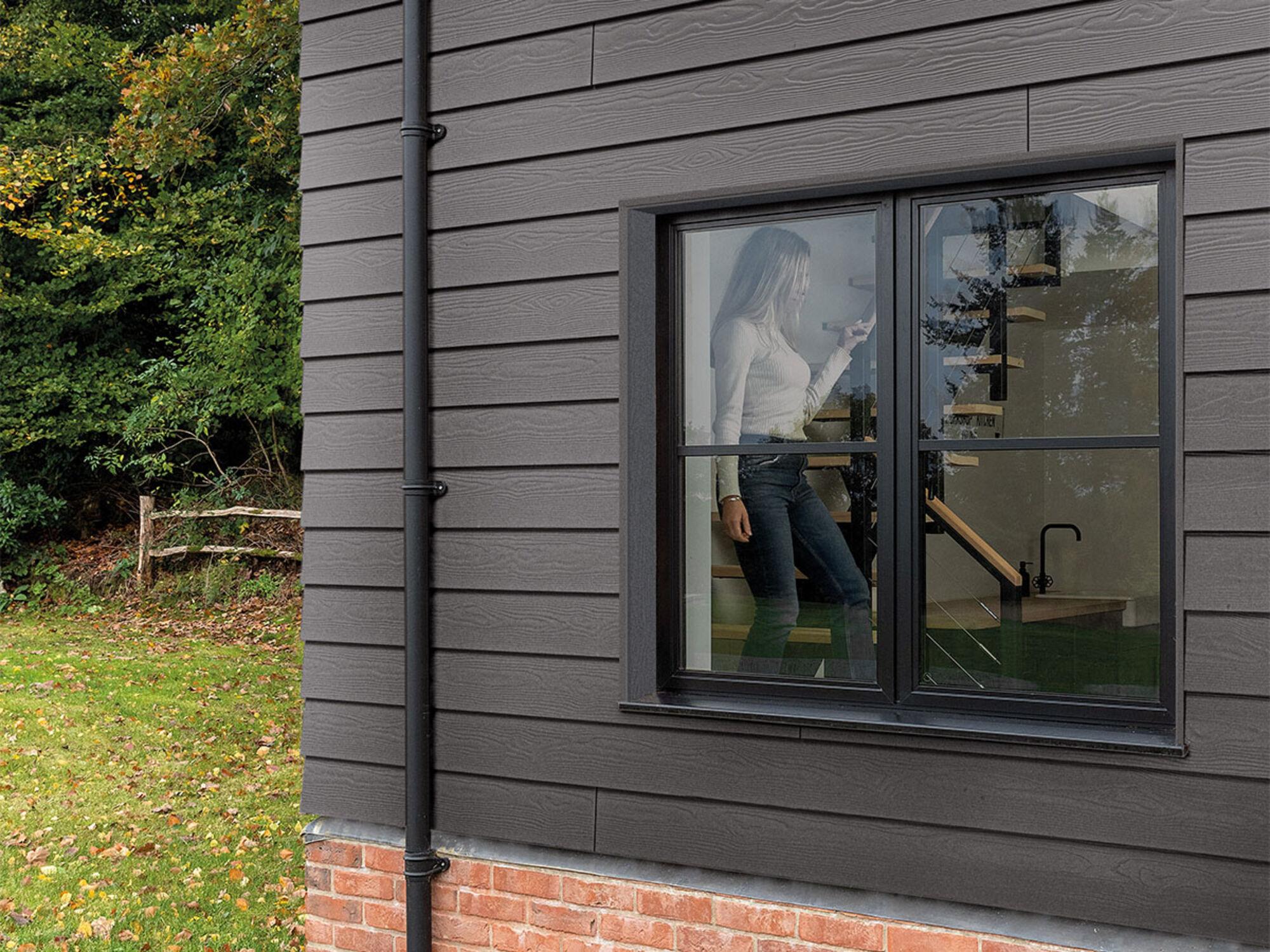 Lame de bardage CEDRAL LAP RELIEF – 3600x190x10mm – C54 Gris Etain