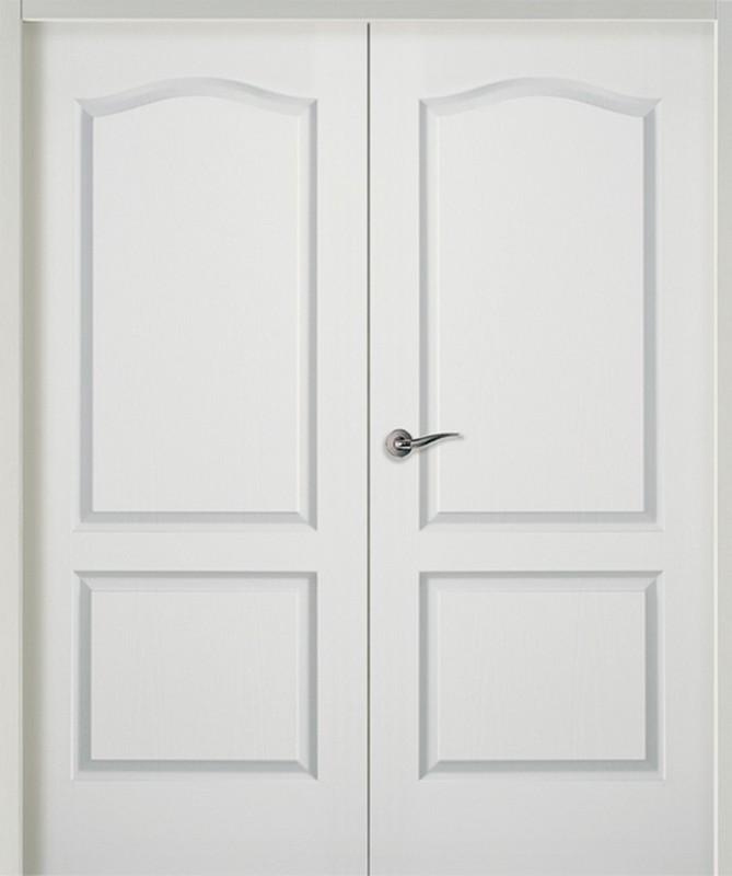BLOC PORTE POSTFORMEE PREPEINTE PLAISANCE 2040 X 1260 DROITE POUSSANT HUISSERIE 88 X 55 RECOUVREMENT SANS JOINT CONFORT