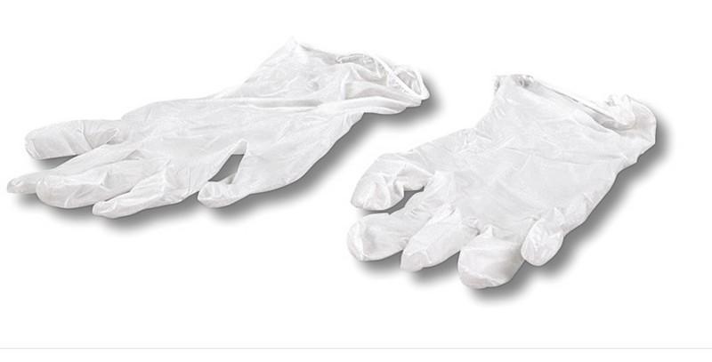 SACHET DE 10 GANTS VINYLE JETABLES TAILLE L