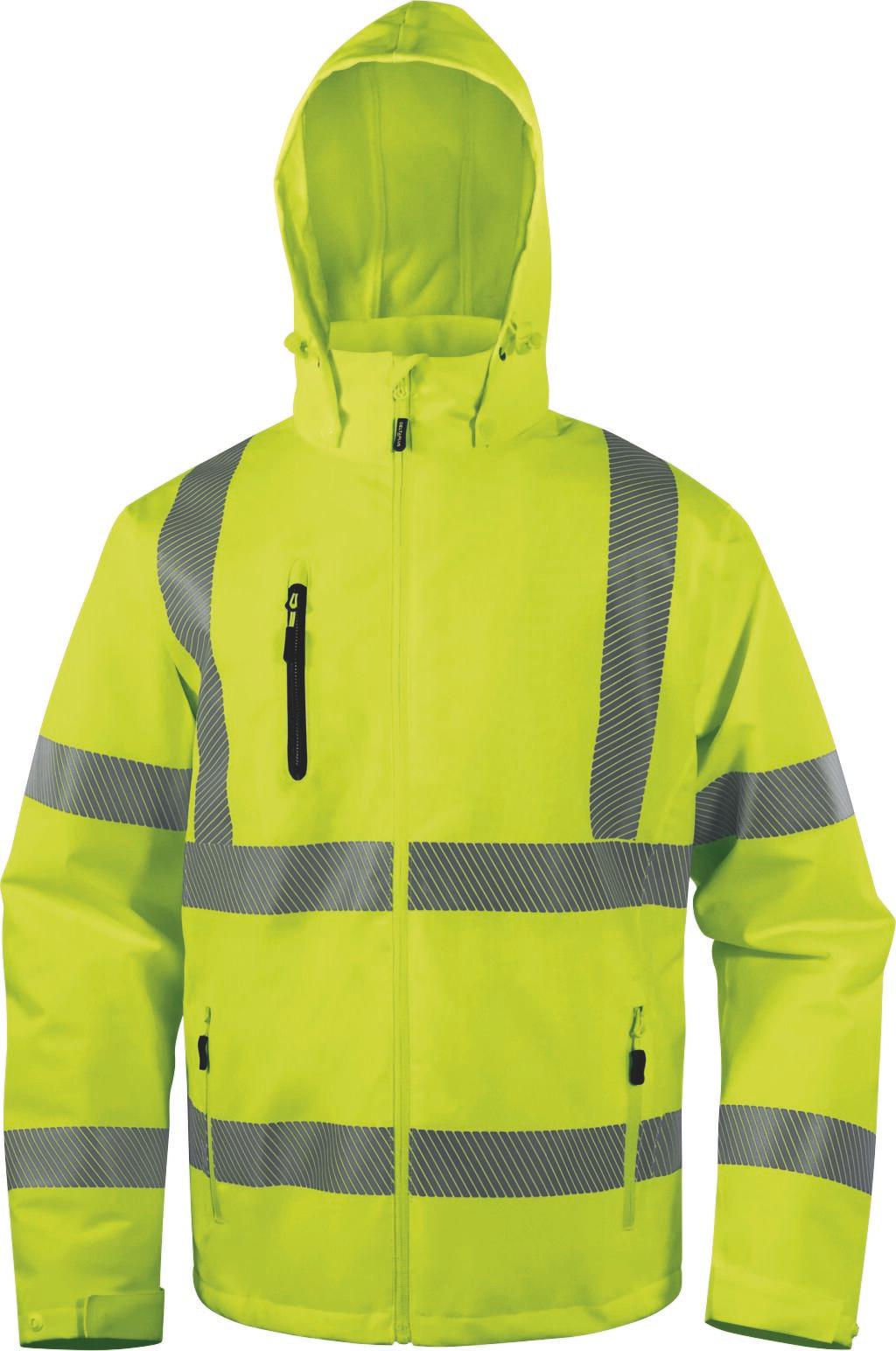 Parka AREN - Haute visibilité - Stretch - Jaune Fluo - T.S