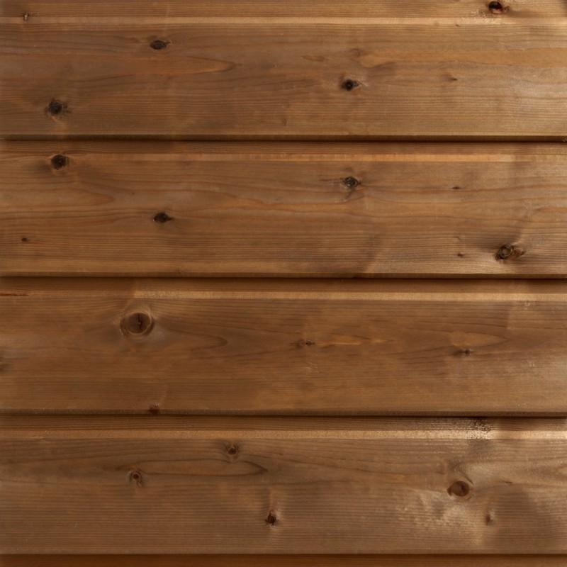 Bardage CLASSIC Sapin du Nord- Profil Montana - 20x132mm L.3m - Marron