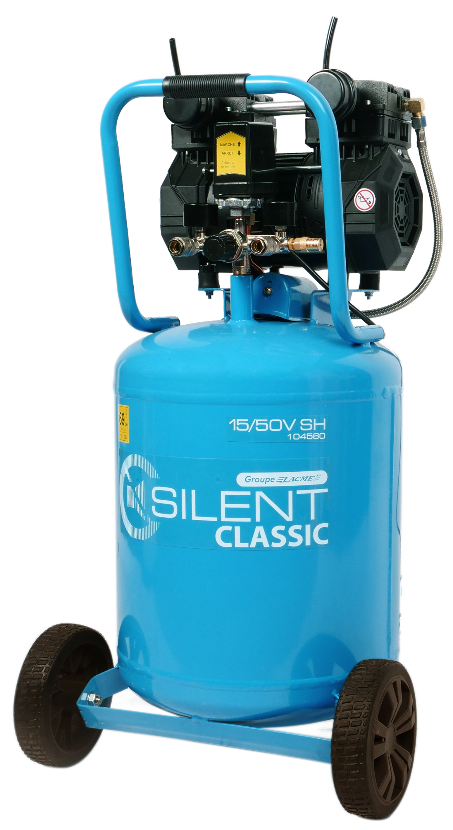 Compresseur SILENT CLASSIC 15/50V SH - Lacmé