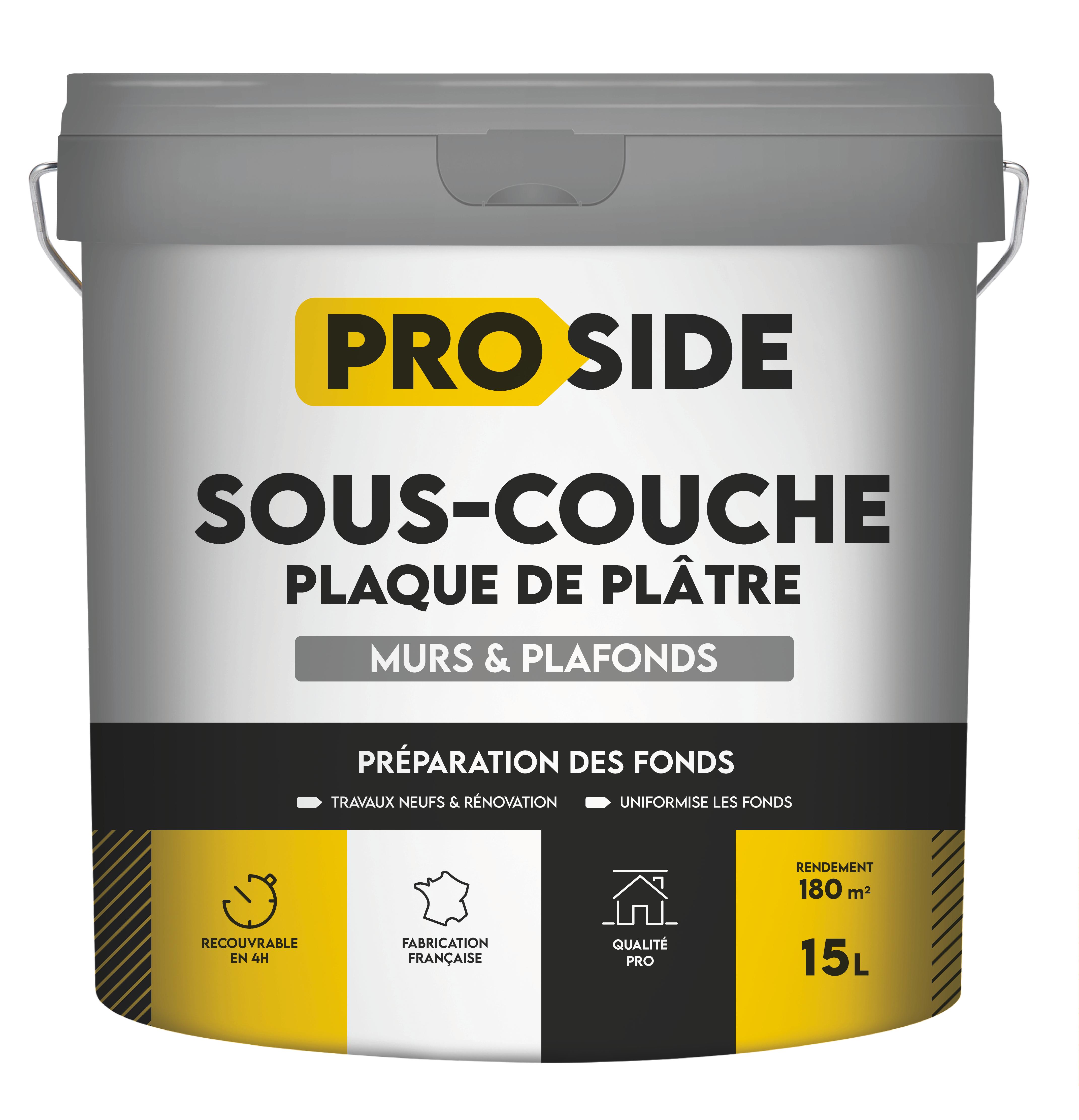 Seau sous-couche plaque de plâtre PROSIDE 15 litres