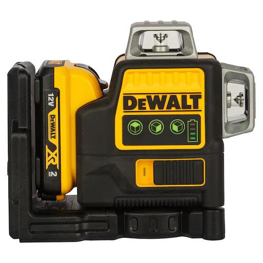 Laser multilignes vert DEWALT DCE089D1G-QW trois plans 360 degrés