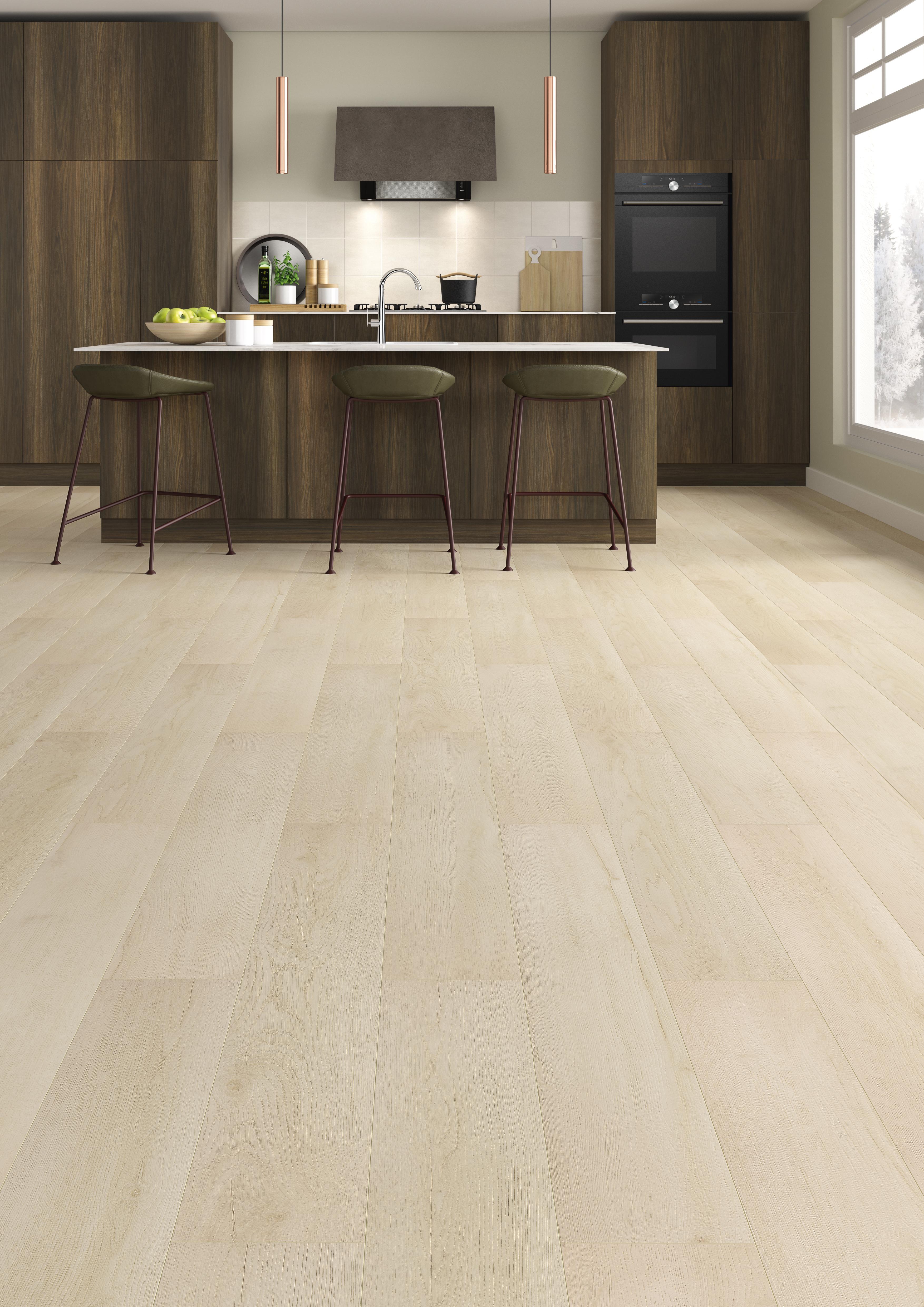 Vinyle rigide HORIZON - 1204 Morgat - Ep 6,3mm 1222x190, Water resist 100h CLIP 5G 4V