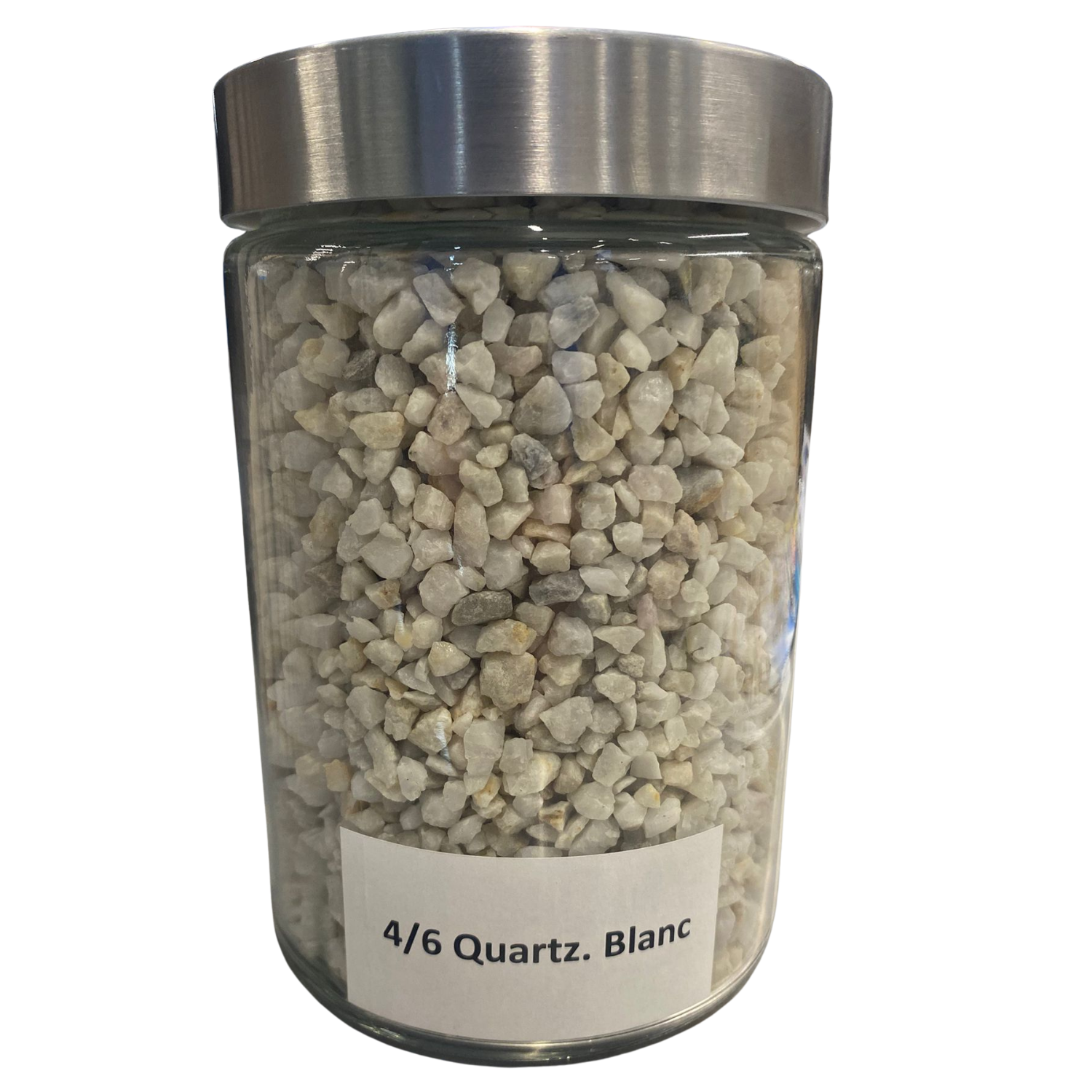 Concassé Quartz blanc 4/6 