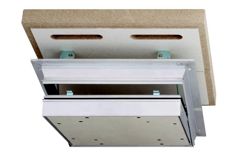 TRAPPE COUPE FEU  90' CLOISON 600x600 mm lot de 2