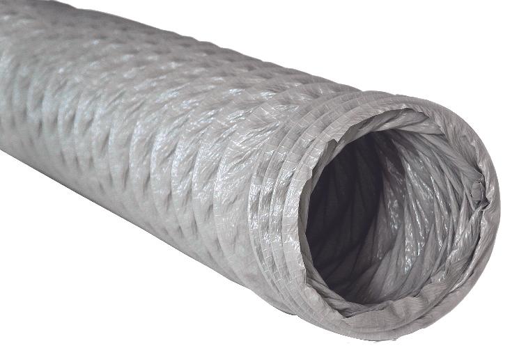 Gaine souple PVC Ø80MM x 6M - Gris