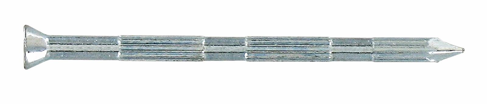 Pointe béton striée Acier trempé zingué 2,7x40 Vybac de 280g
