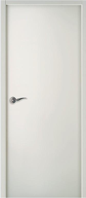 Bloc-porte PLAN à Recouvrement - Plane Ame Alvéolaire - Huisserie PERF+ 88x55mm - Serrure PDDT - Poussant Droit - 204x63cm - AXE 50MM