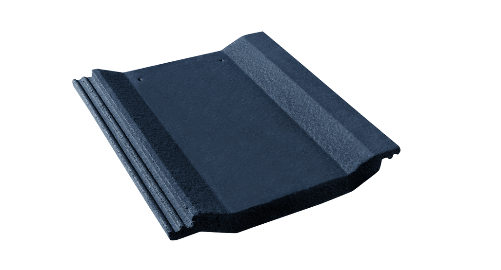 Tuile perspective béton ardoise - long. 42 cm x larg. 33 cm