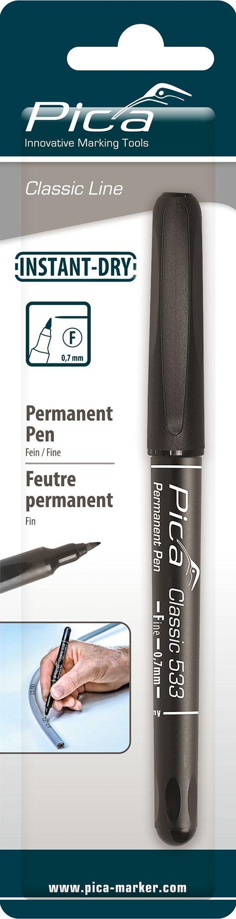 Feutre pica fin ohp permanent 0,7mm - Pica