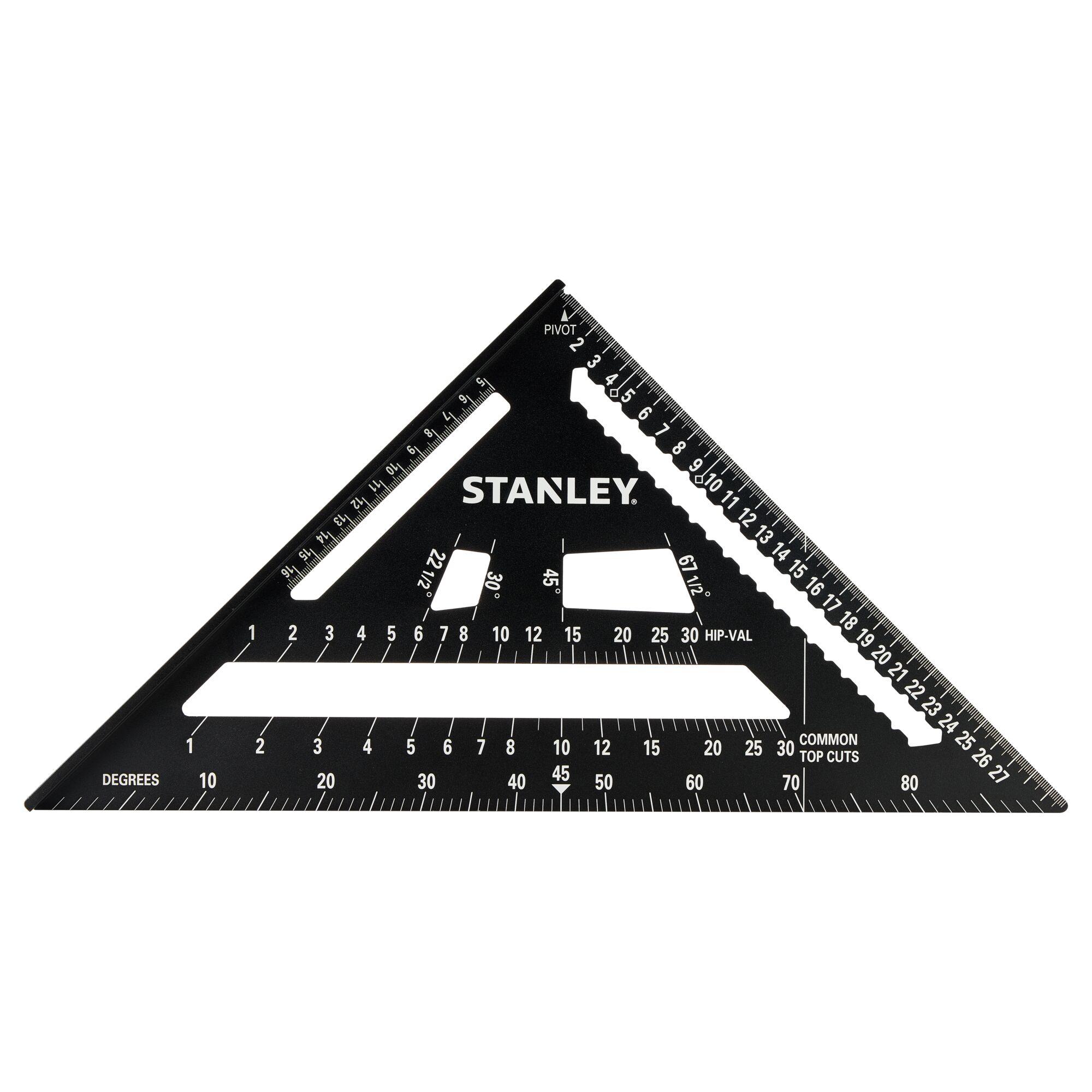 Équerre charpentier aluminium gravée QUICKSQUARE