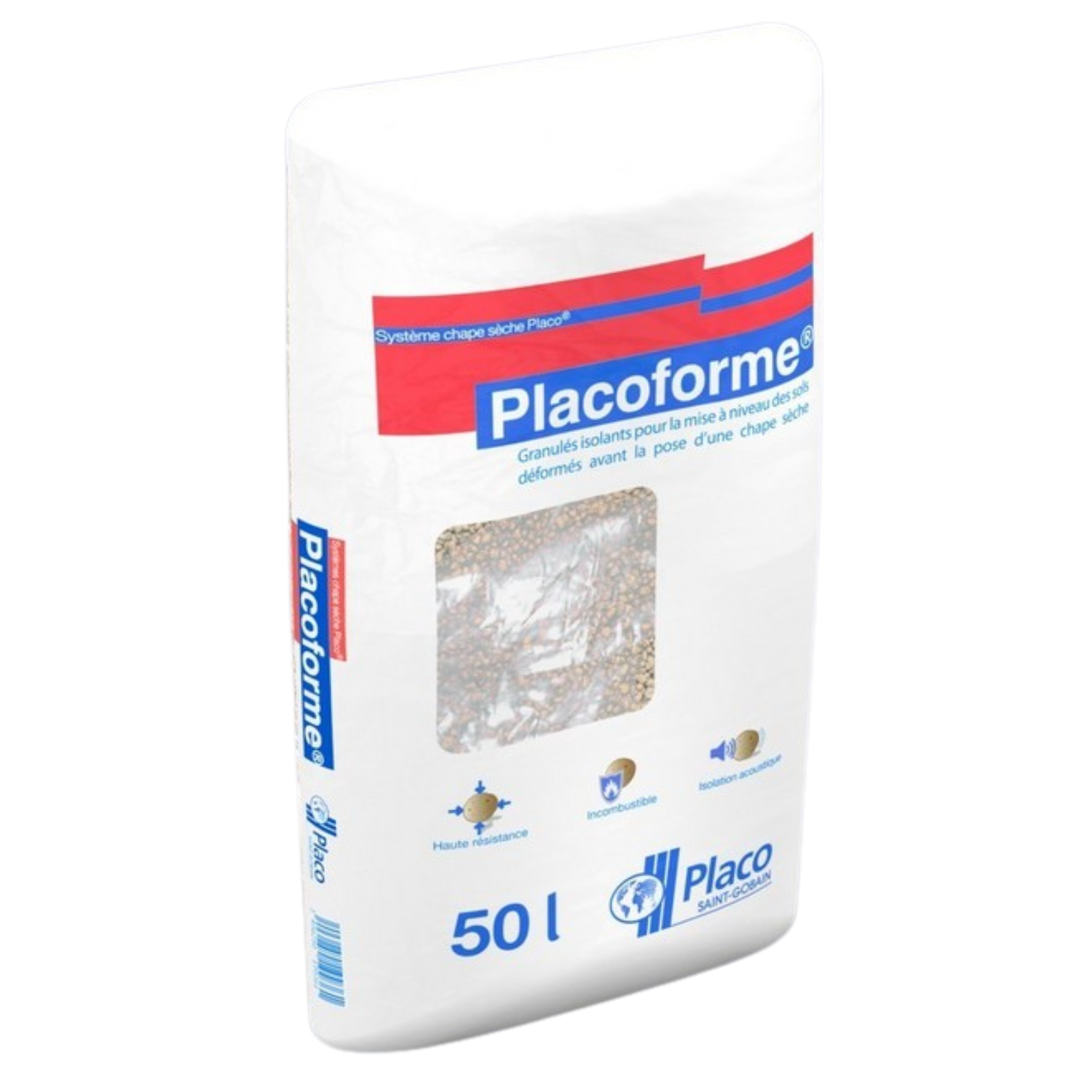 Granule d'égalisation Placoforme 50l 30s