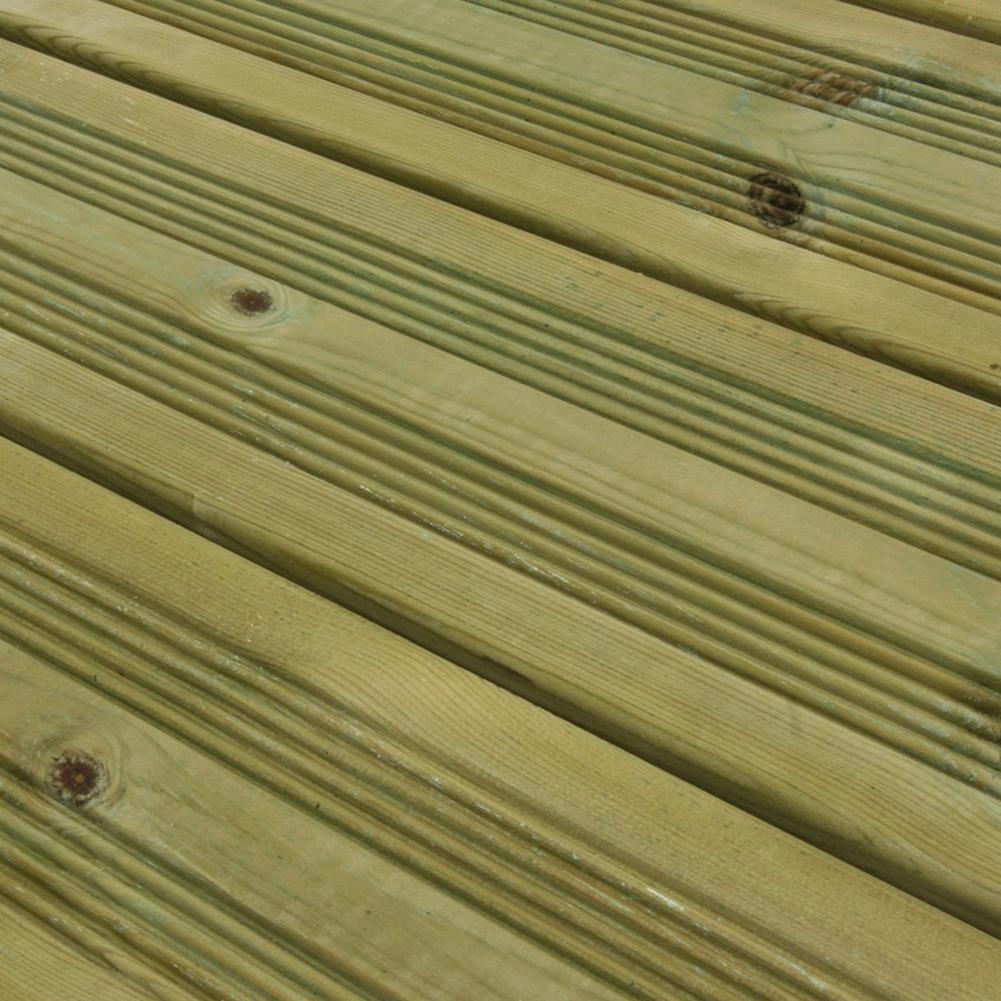 LAME TERRASSE 27X145 PIN TEINT.VERT 3,00M