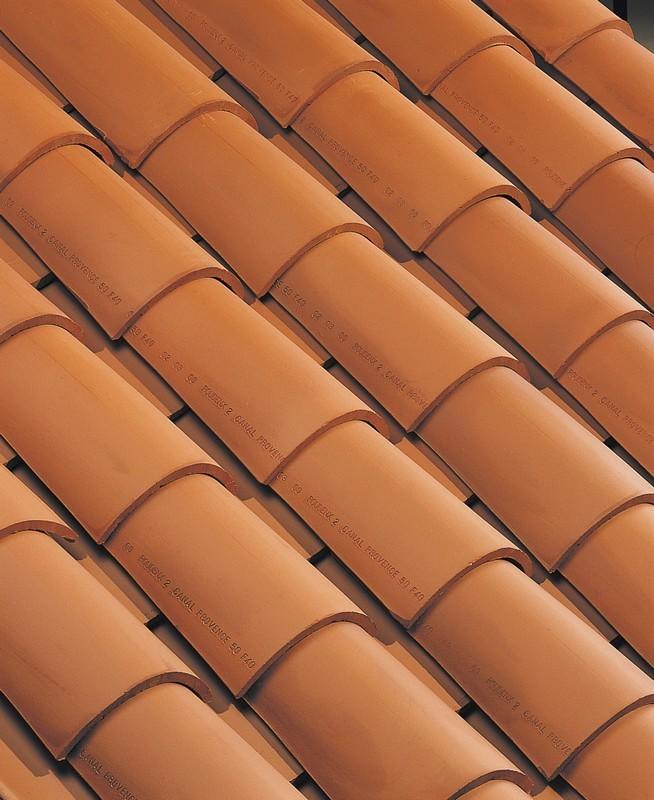 TUILE CANAL À TENONS LYONNAISE 40 POUDENX VIEILLI