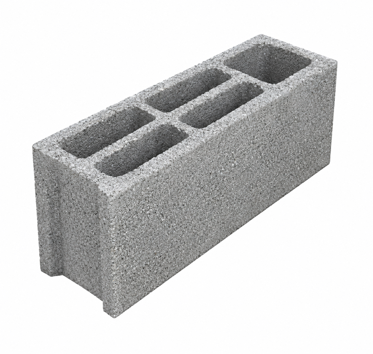 Parpaing d'angle béton 20x20x50