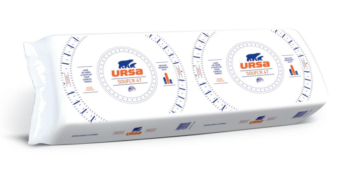 Laine de verre à souffler SOUFL'R 16.6KG URSA 