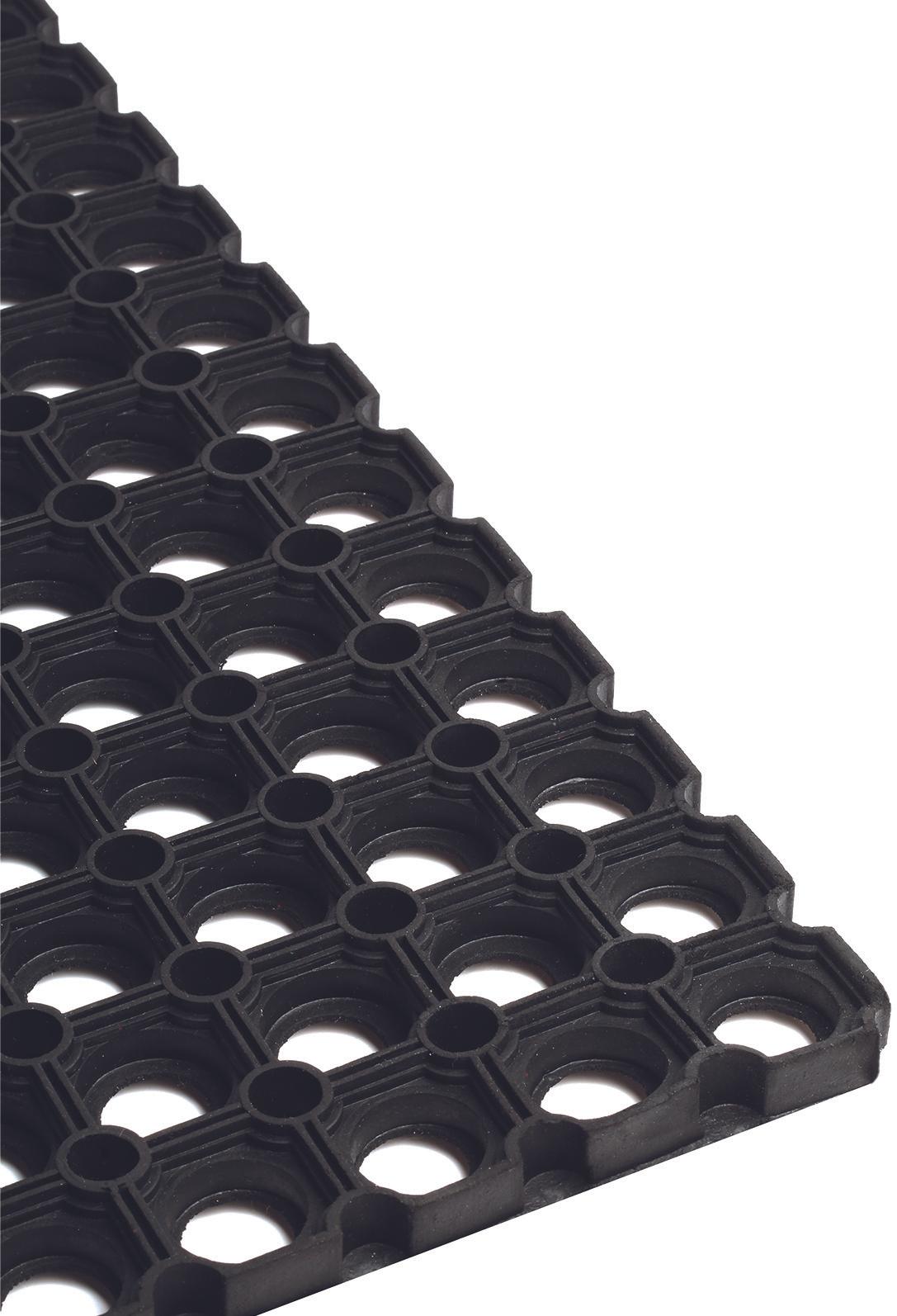 Tapis extérieur grattant en caoutchouc 100 x 50CM - DOMINO 