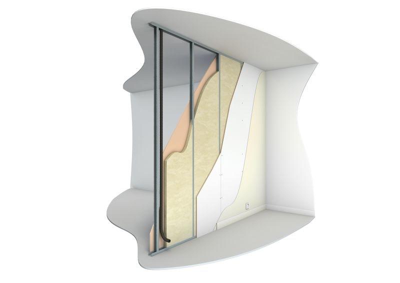 Rouleau en laine de verre PAR PHONIC - 10,8m x 0,60m x 60mm 