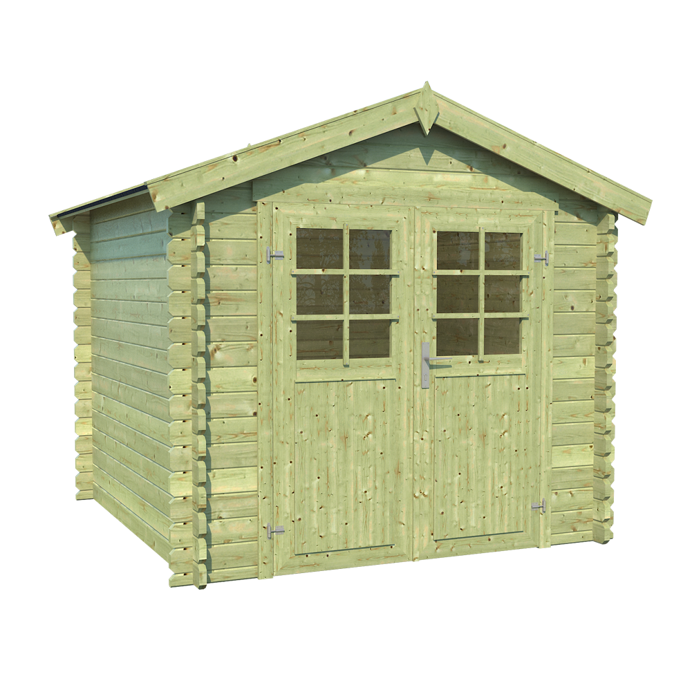 ABRI ANNY IMPREGNE 254 X 240 X 222 CM 4,55 M2 - 34mm 