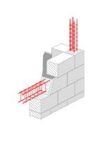 chainage sismique Z4 L 6m section 15x15cm en 4 HA 12
