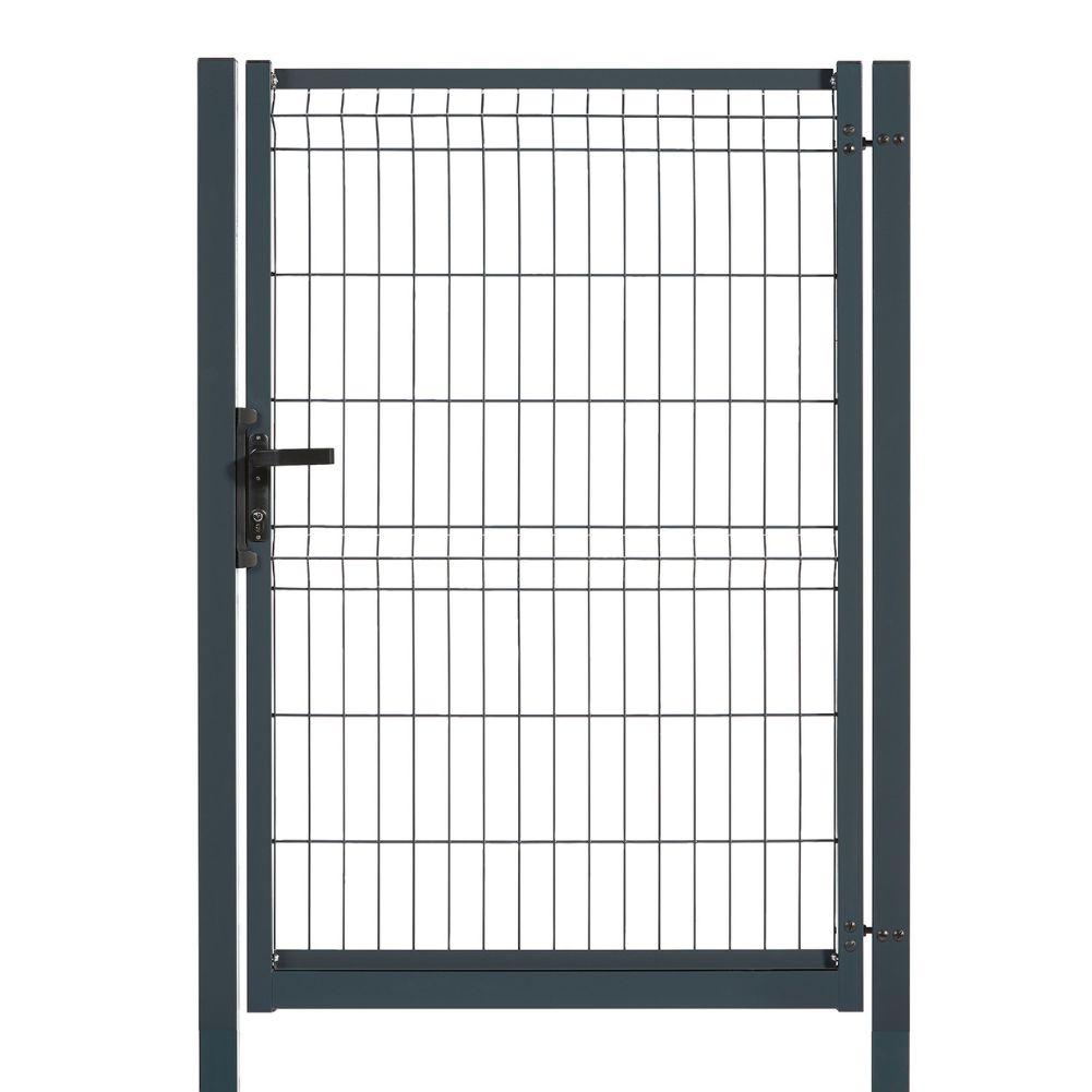 PORTILLON OCCULTABLE A SCELLER  AXYLE GRIS 7016 HT1,53M X 1M MAILLE 200 X 55,55MM 