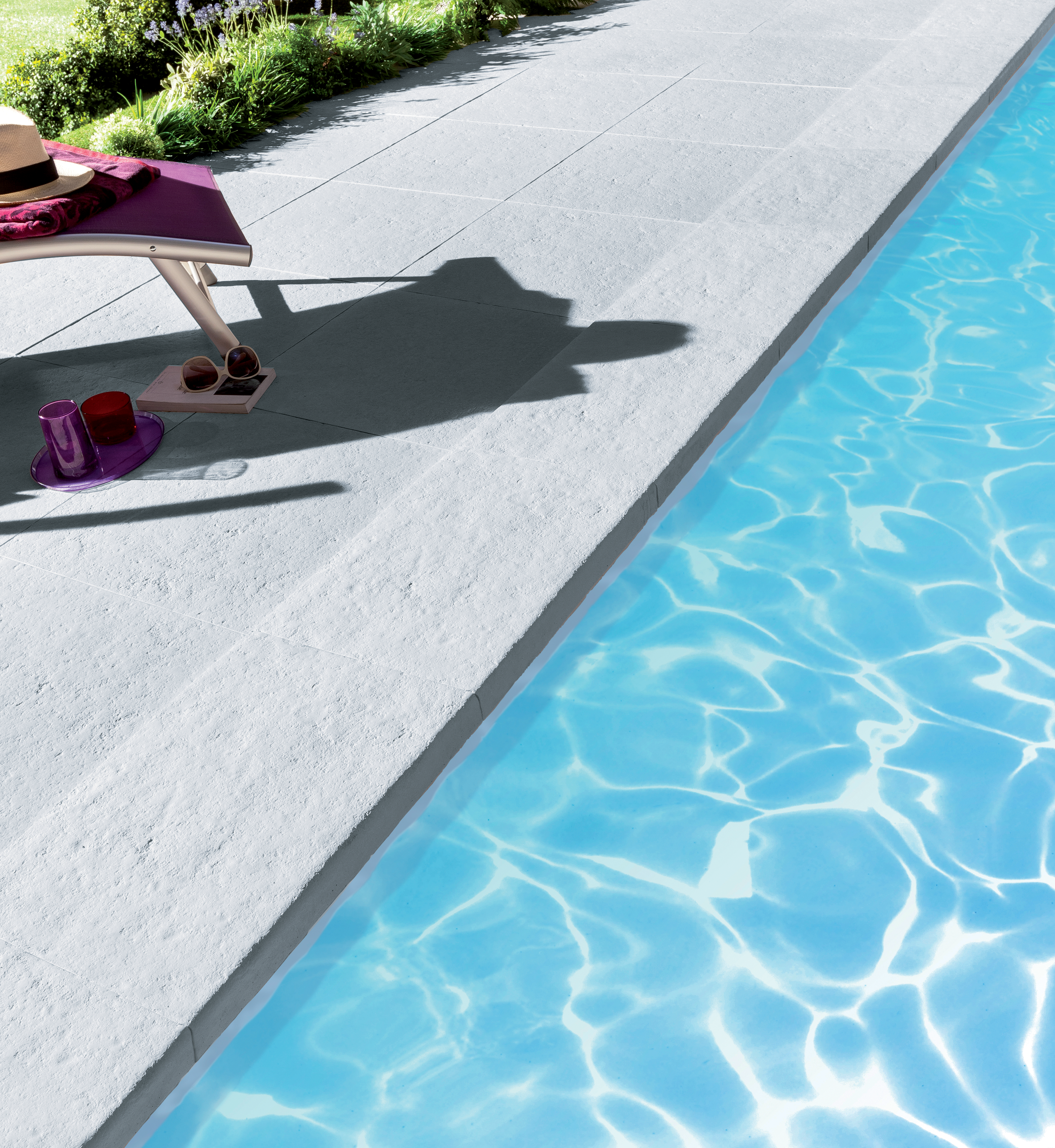 Dalle DARIA béton moulé 50 x 50 x 3,6 cm 