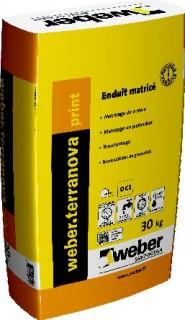 ENDUIT MONOCOUCHE WEBER.TERRANOVA PRINT 319 NVL 30KG