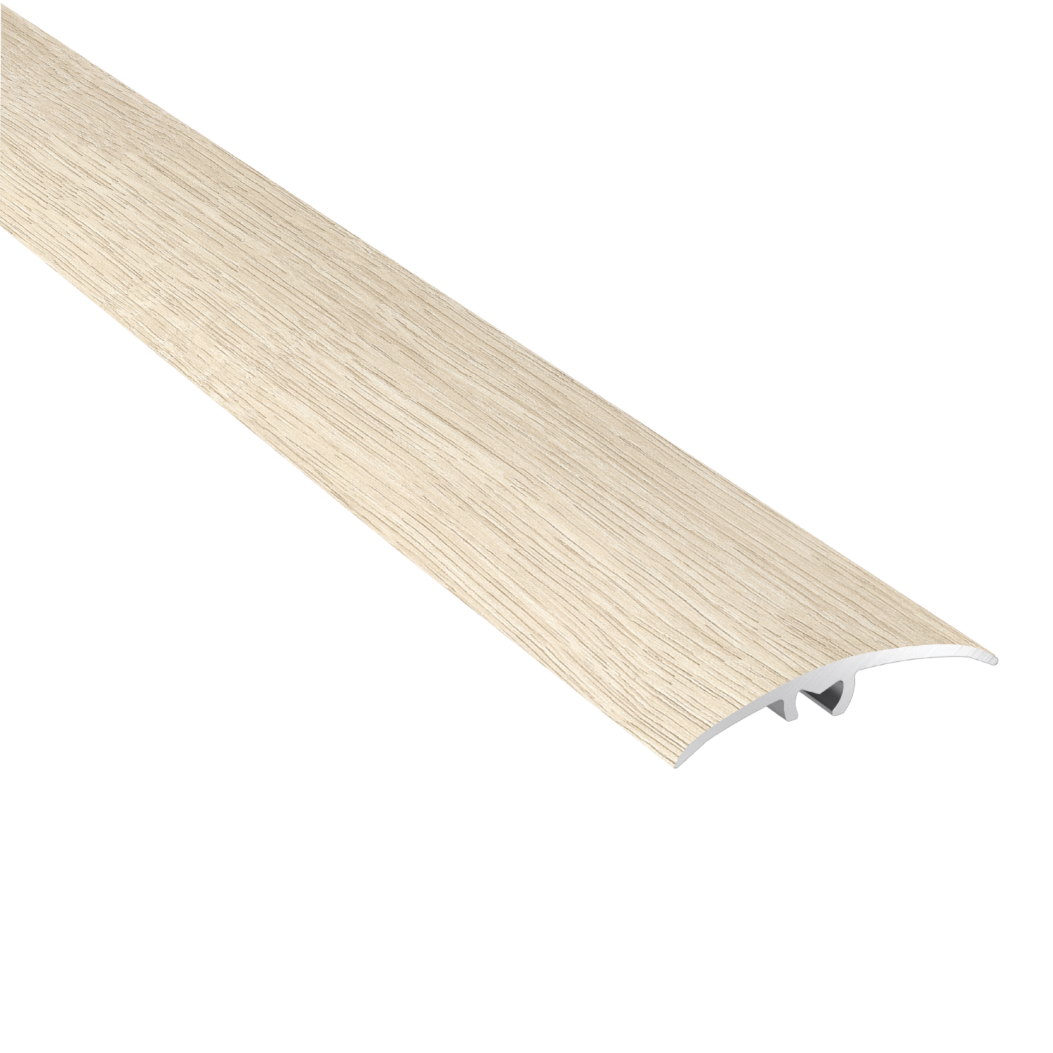 Seuil 3 en 1 en Alu pour stratifié EDF198 - 37 x 1800MM ép.5MM - D615