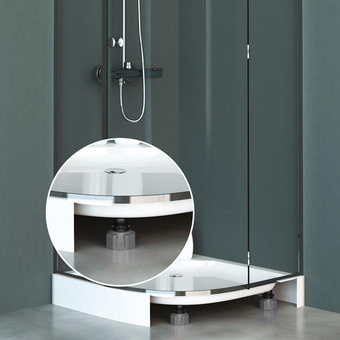 Pieds réglables pour receveur de douche NIV'EAU - Lot de 4