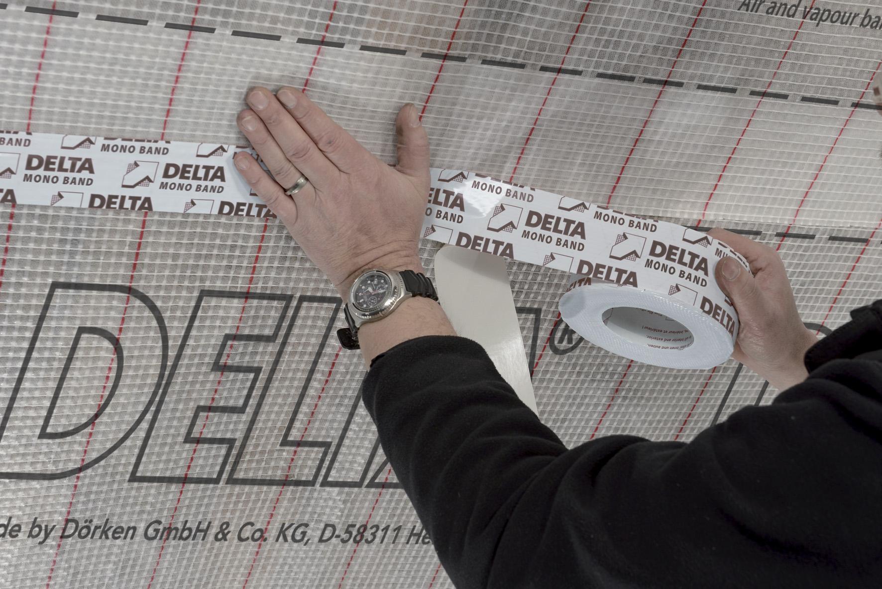 Bande adhésive Delta-MONO-BAND étanchéité à l'air pour l'intérieur