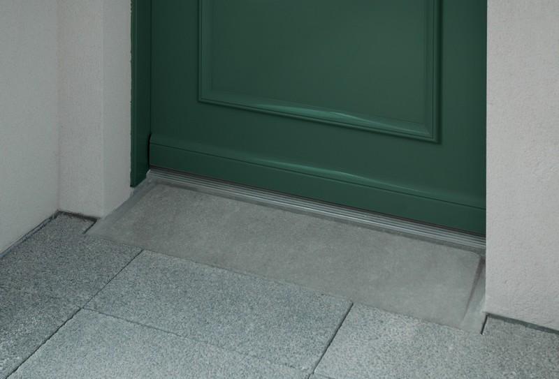 SEUIL 40 PMR POSE SIMPLIFIEE GRIS 101 x 40 MONOBLOC