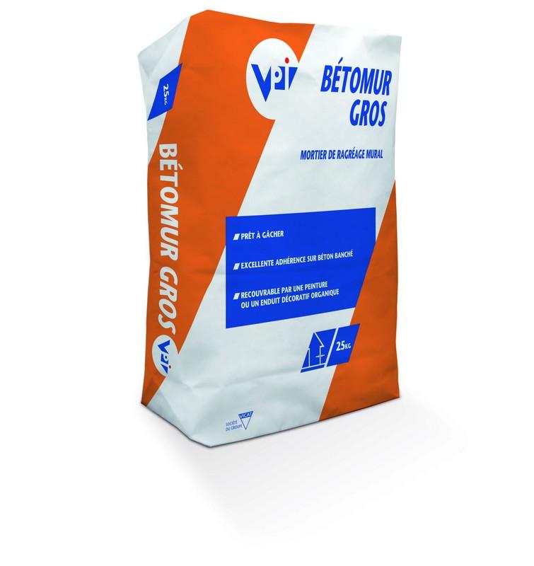 RAGREAGE POUR BETON BETOMUR GROS 25 KG