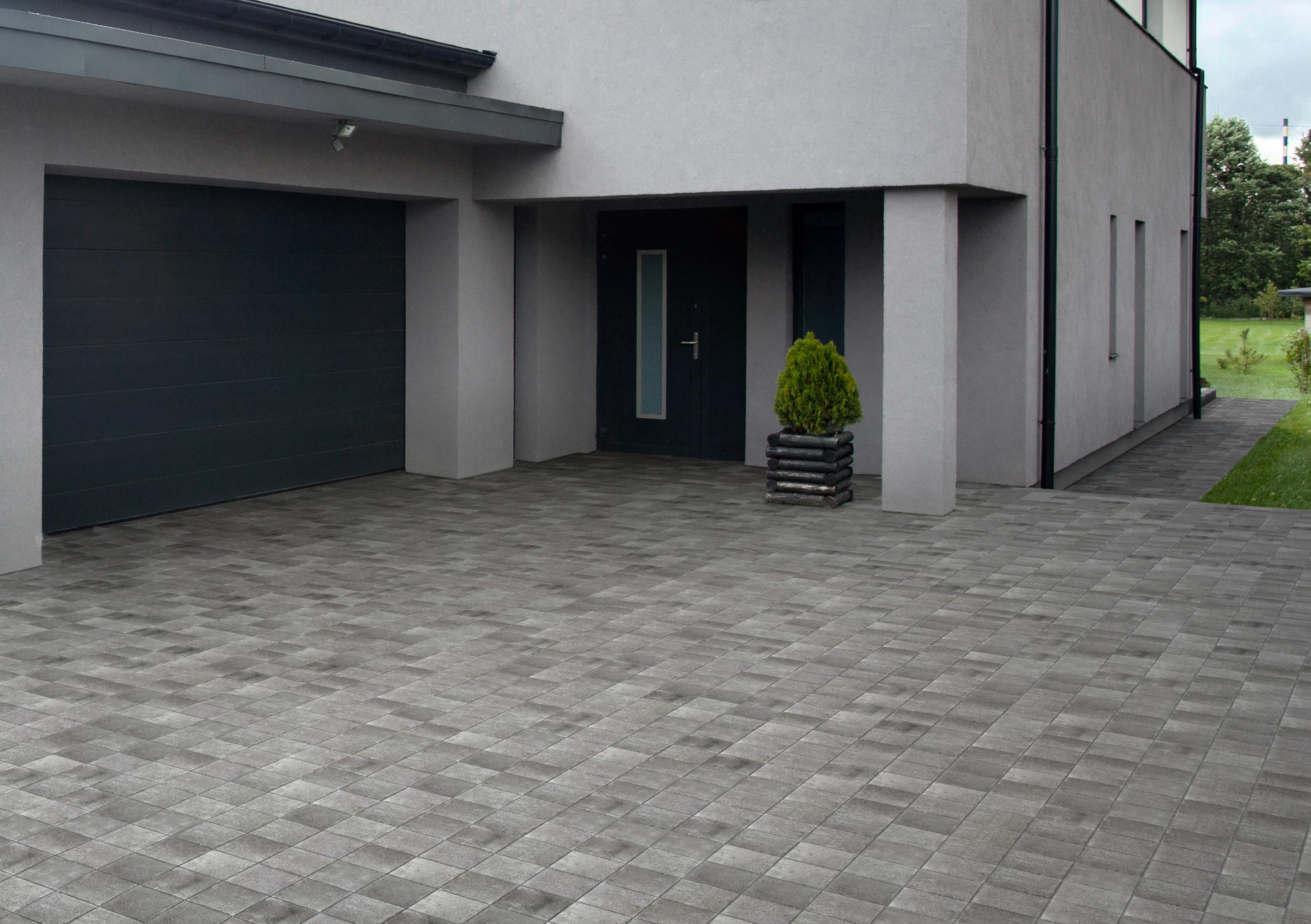 Pavé TRADITION Classique 16 x 16 x 6 cm Gris Granit