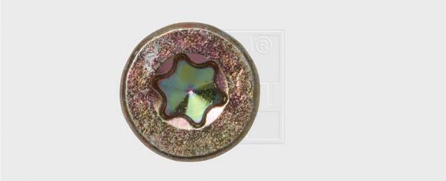 SEAU VIS AGGLO TX T.F ZINGUE  5.0 X 70 mm - 2 EMBOUTS - P/160