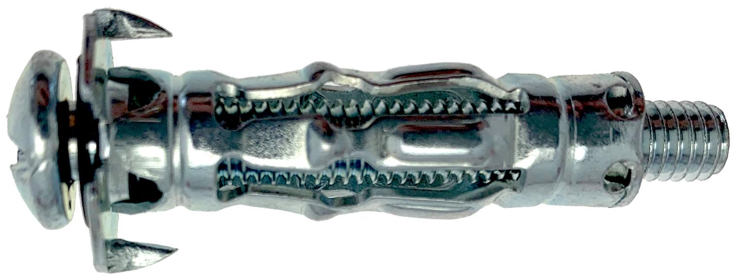 Cheville métallique pour placo + vis HM 4x32 S - Boite de 50 pièces