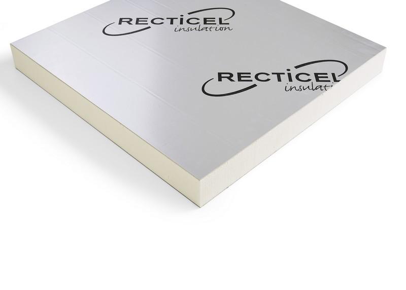 Panneau d'isolation thermique Eurothane Autopro SI 50 mm 600 x 600 mm Bords droits R 2.25