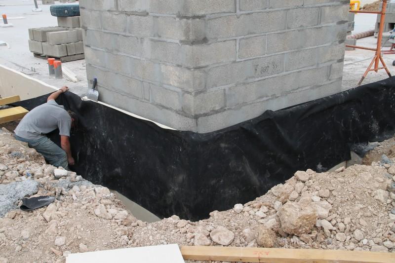 GEOMEMBRANE EPDM 3D SUR-MESURE ETANCHEITE DES FONDATIONS - 1 mm - Sur-Mesure