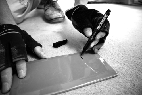 Marqueur permanent noir -- Ironside