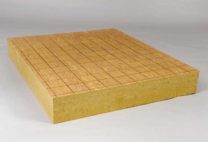 Panneau isolant en laine de roche ROCKACIER B NU ENERGY L 1200 x l 1000 x ep 250 mm R 6.9