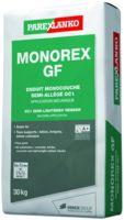 Enduit de façade semi-allégés hydraulique monocouche MONOREX GF G50 30kg