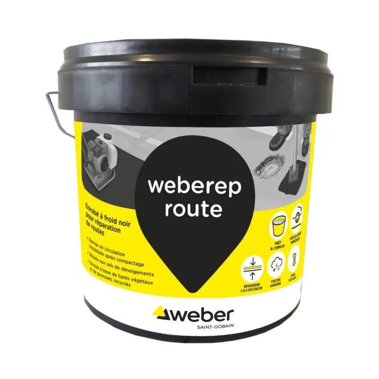 Enrobé à froid noir WEBEREP ROUTE NOIR 25kg