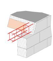 chainage carré L 6m section 15x15 cm en 4 HA 10