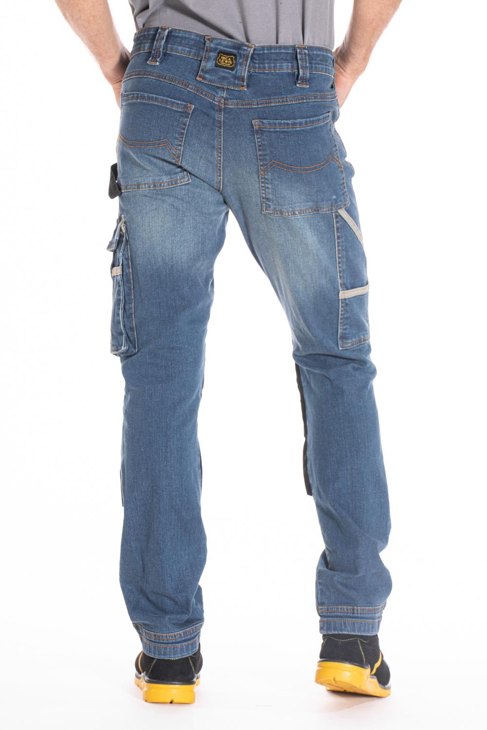 Jeans de travail - JOBPRO - Bleu - T.38