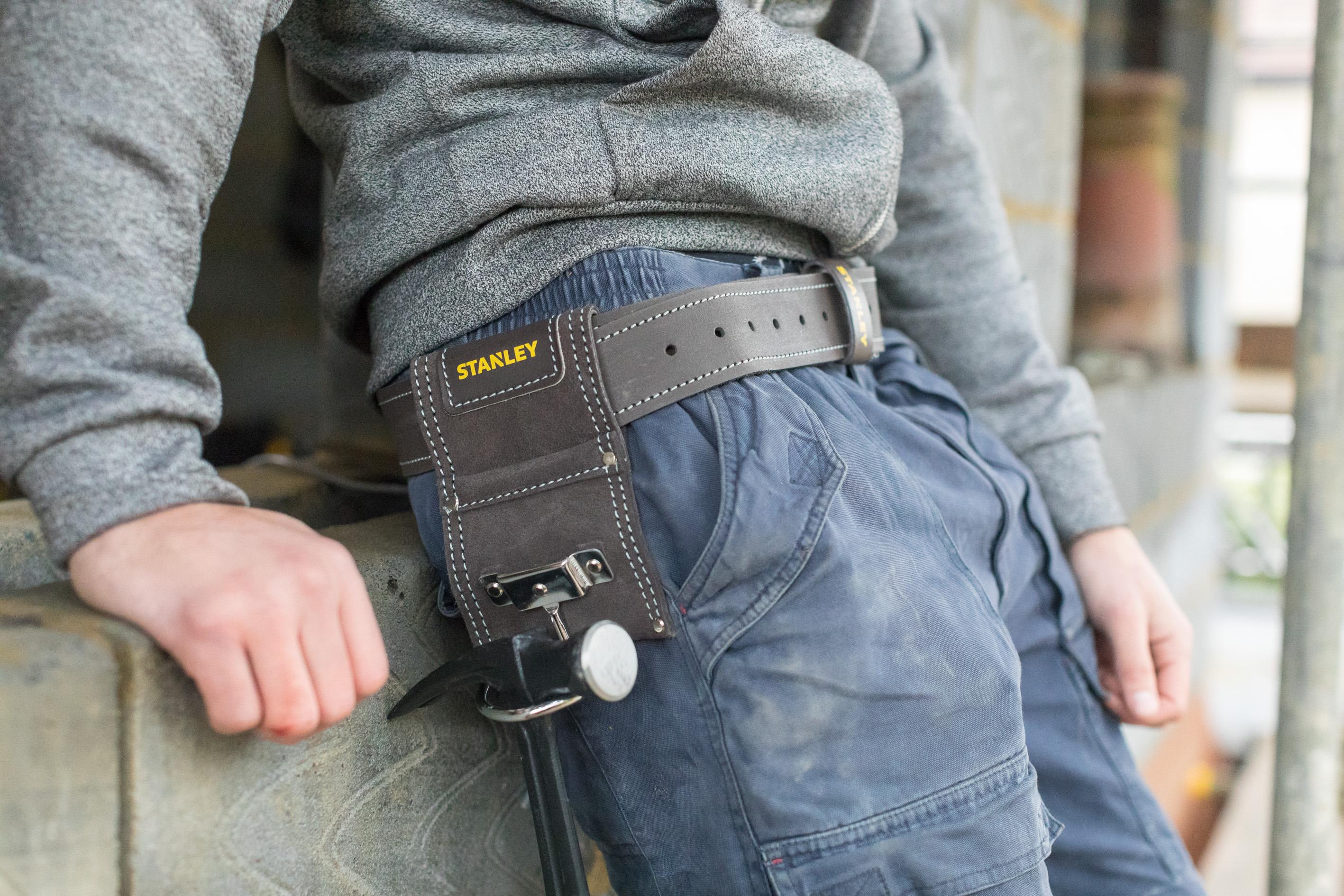 Porte-marteau en cuir