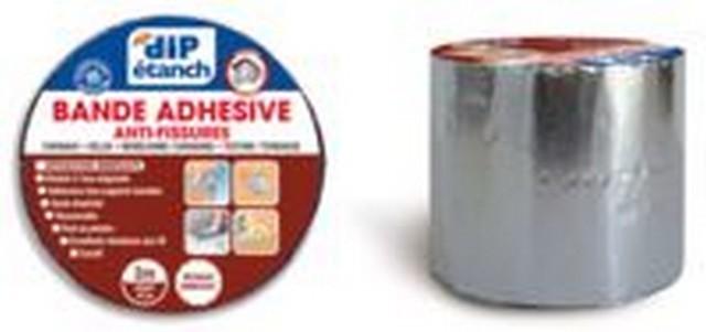Bande Adhésive anti-fissure Dip Etanch 3m x 10cm Terre Cuite 1L