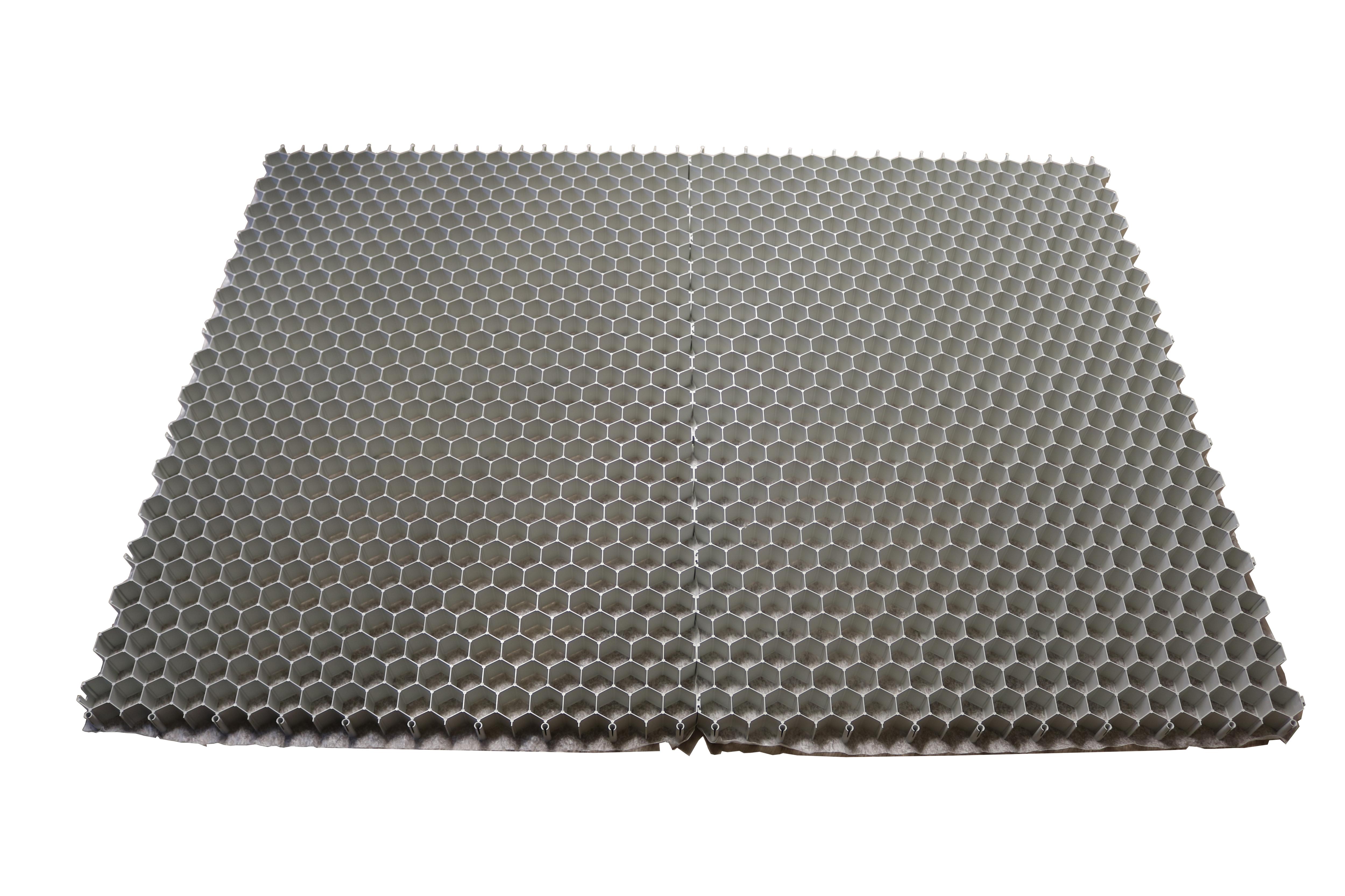 Plaque stabilisatrice ALVEPLAC pour graviers - 1150 x 1580 x 30MM - Blanc -avec géotextile inclus