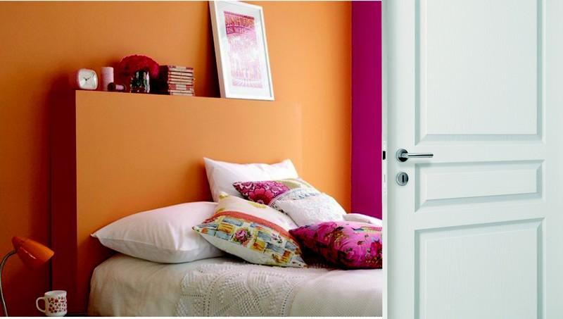 PORTE SEULE SEVIAC POST F RAINURE 204X73POST FORMEE PREPEINTE MORTAISE EMBALLE