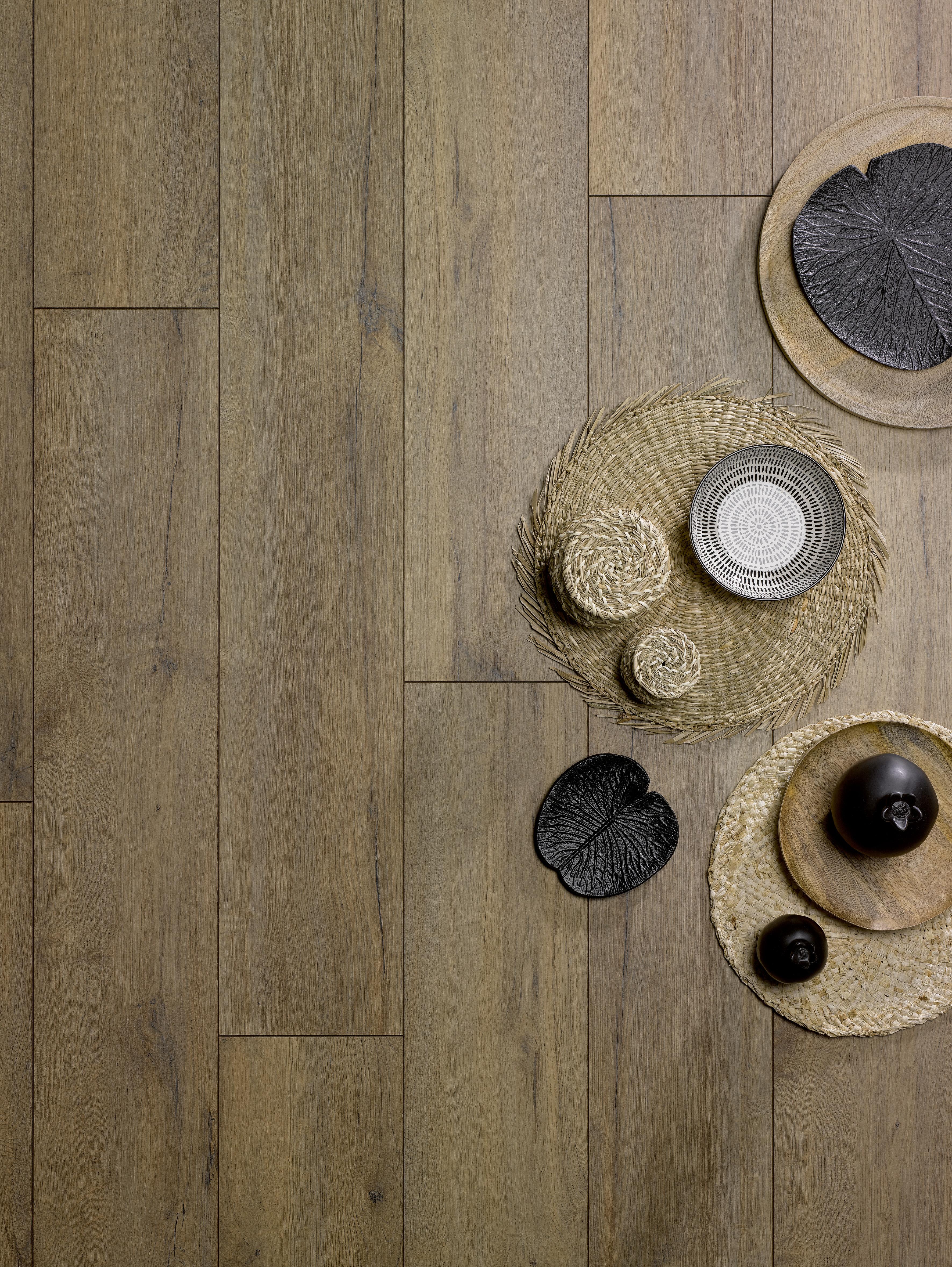 Stratifié SOLID10 Clip 5G 4V - 214x1286mm ép.10mm - 562 Chêne Western